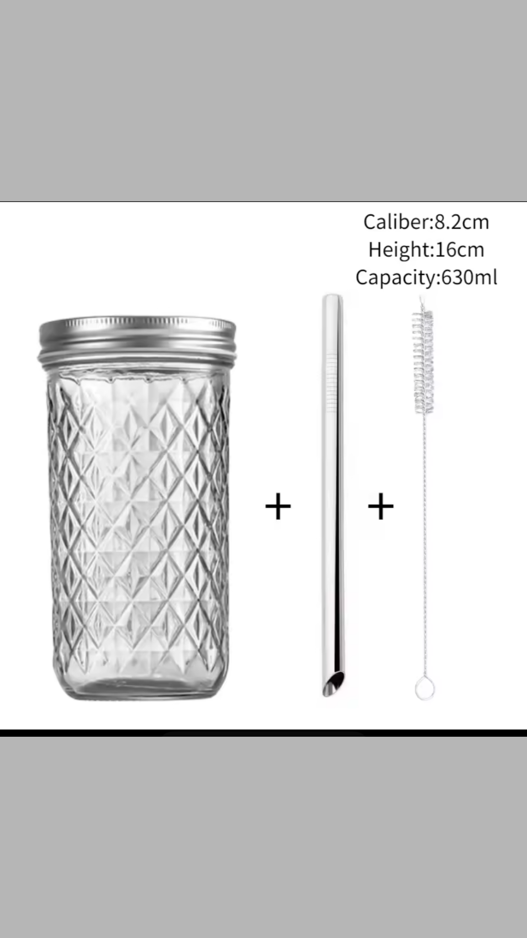 Bubbletea Glas