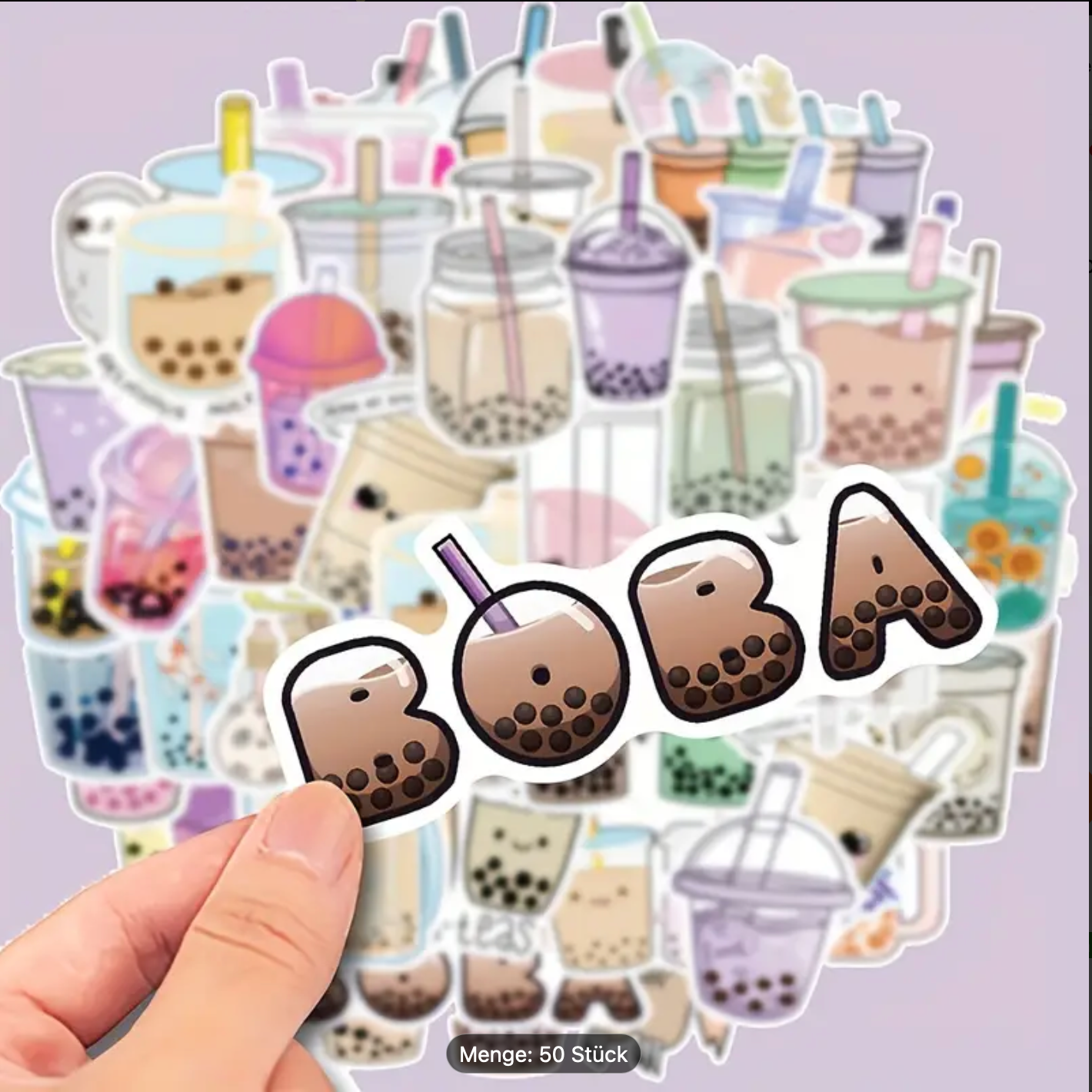 Bubbletea Sticker Set