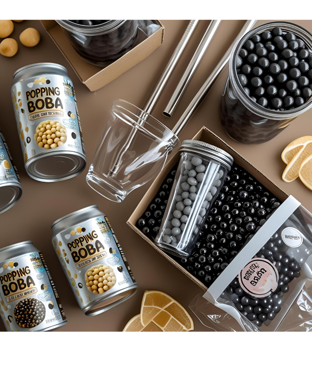 Bubbletea Zubehör