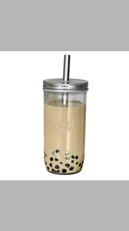 Bubbletea Glas