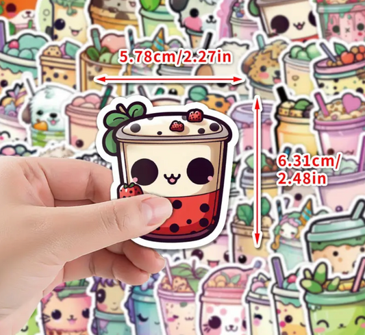 Bubbletea Sticker Set